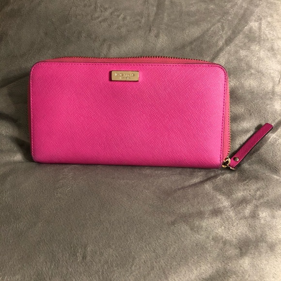 kate spade Handbags - Kate Spade pink wallet